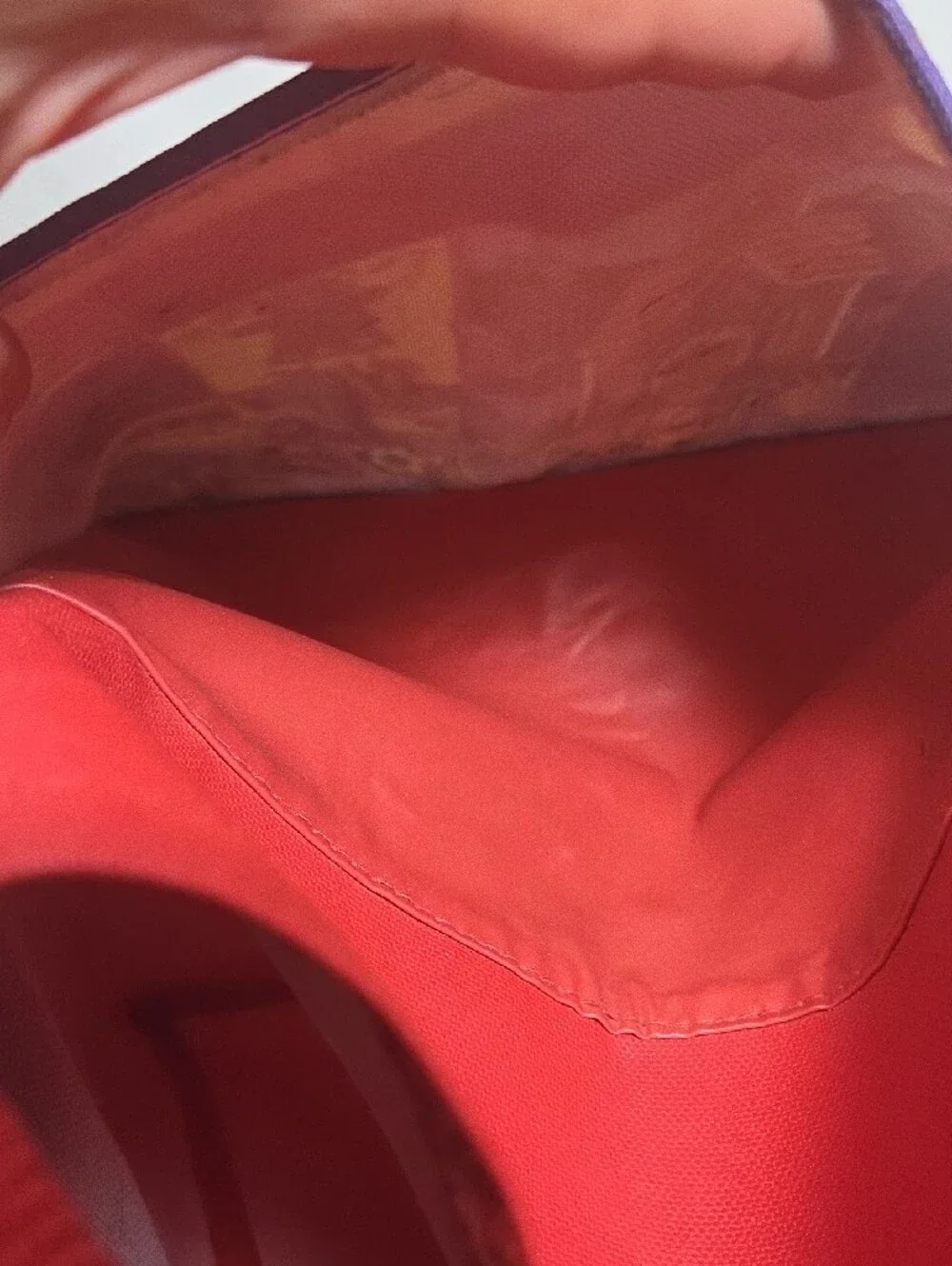 Vintage School Teacher Tote Bag Red Canvas Front Pocket Gregg Back to School